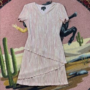 VINTAGE DRESS MIDI LAYERED